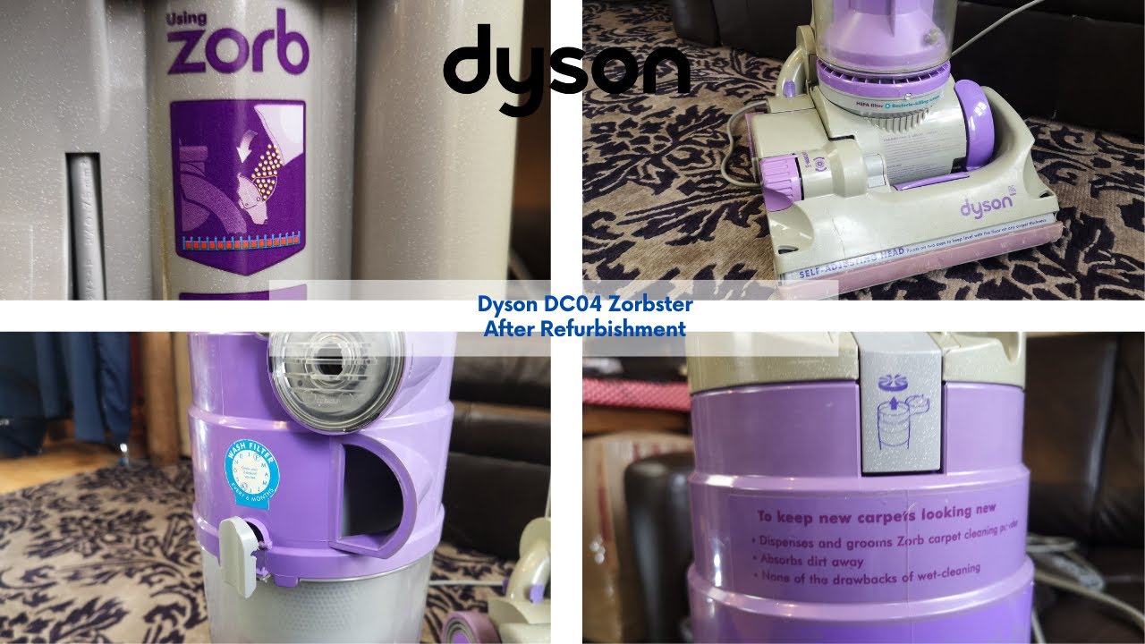 Dyson DC04 Zorbster - Not mouldy anymore! After Restoration.