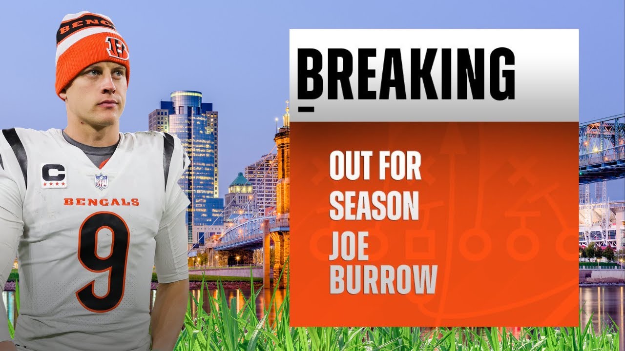 Joe Burrow Out for the Season! Bengals' QB Sidelined with Wrist Injury