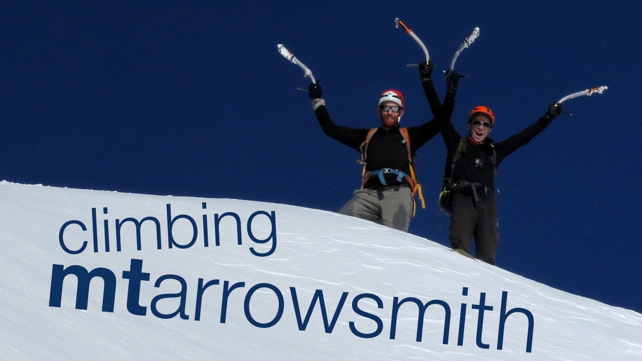 Climbing Mt Arrowsmith New Zealand
