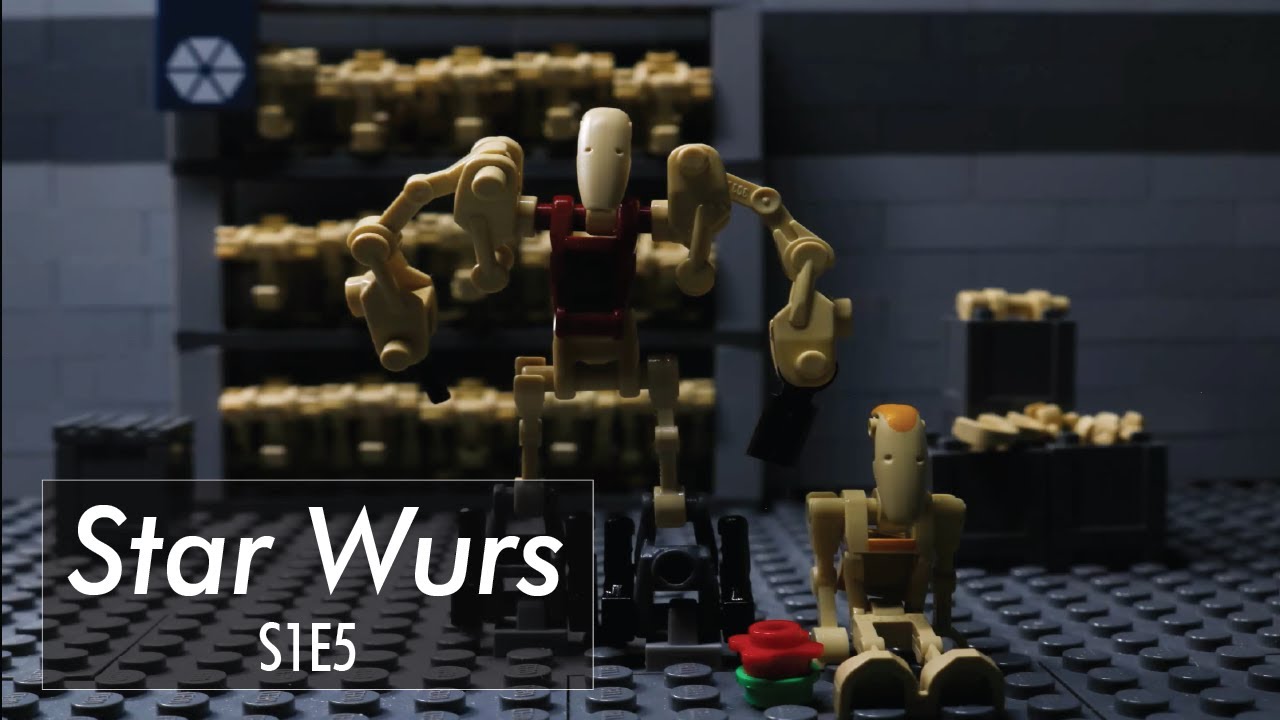 Droid RB551 (Boss Clanka Tutorial): StarWurs S1:E5 #Lego