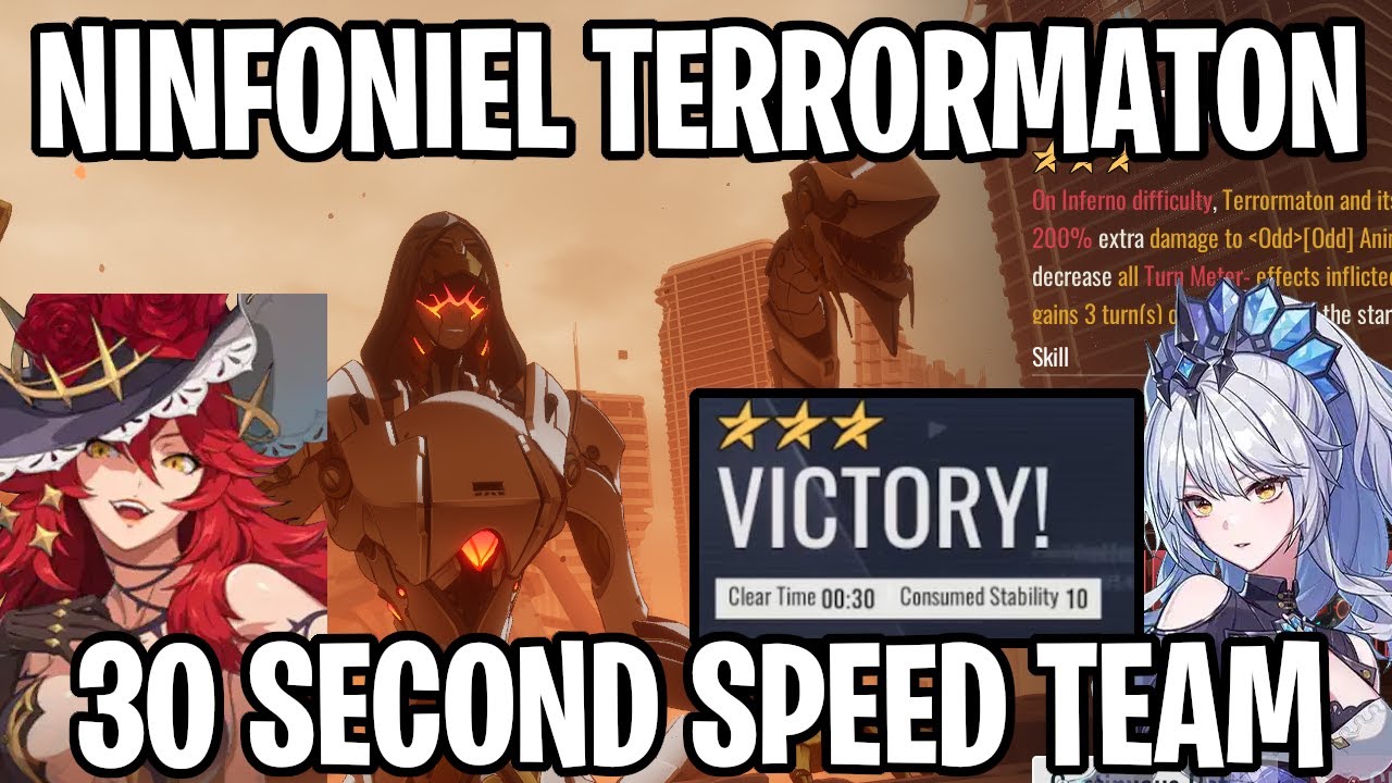 Ninfoniel Terrormaton Inferno 30-Second Fast Team [Etheria: Restart]