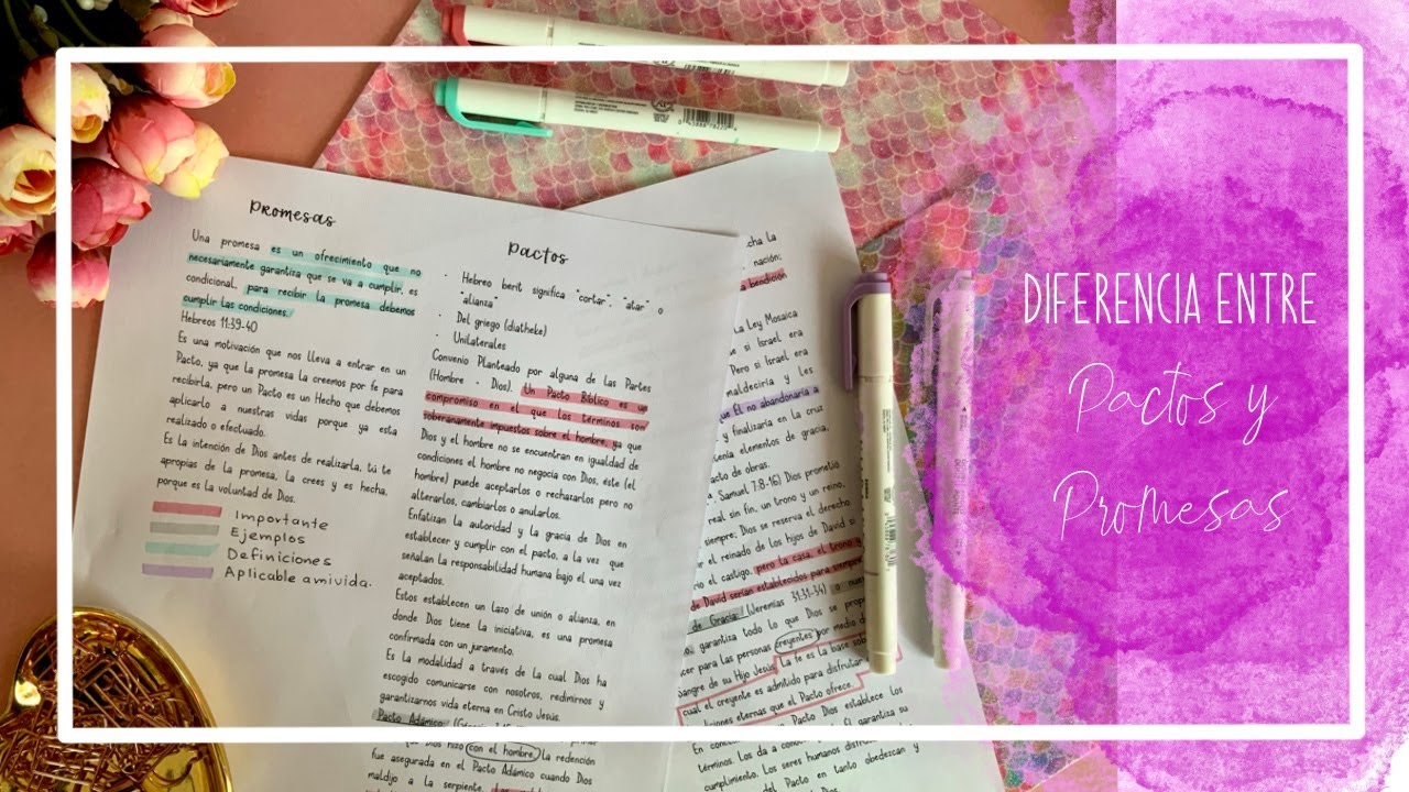Diferencia entre Pacto y Promesa Bíblico