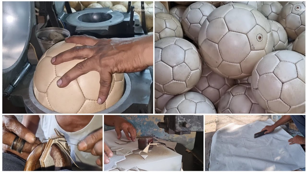 Amazing Process Of Making Football In Factory 😮