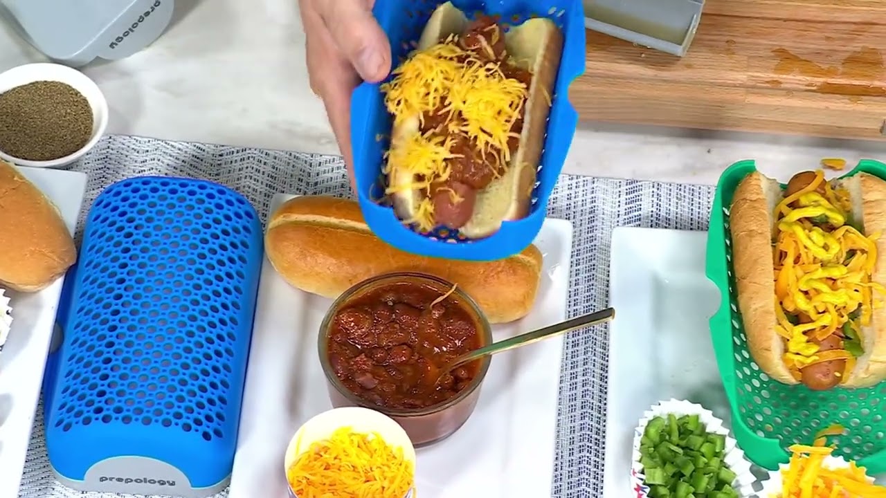 Prepology S/2 Microwave Hot Dog Cooker and Bun Warmer on QVC