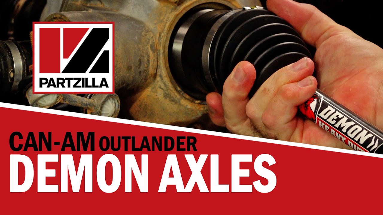 Can-Am Outlander Axle Replacement | Demon Axle Installation | ATV Axle Replacement | Partzilla.com