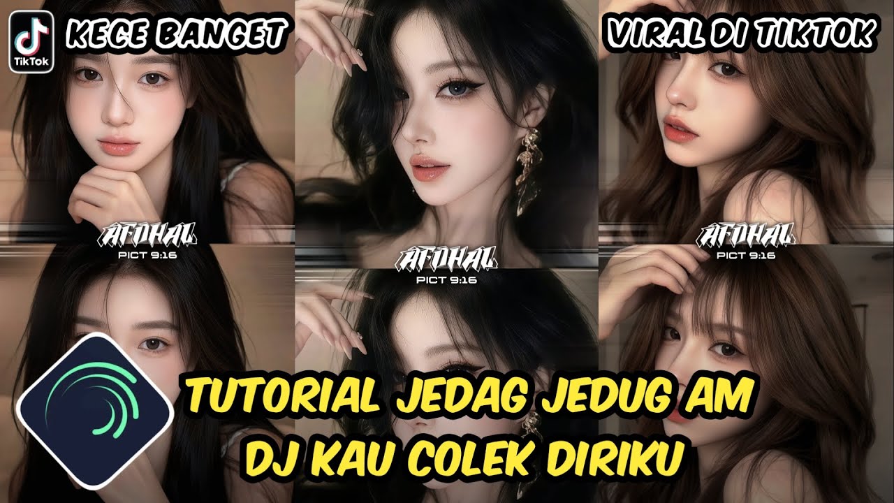 Tutorial Jedag Jedug Alight Motion DJ Kau Colek Diriku