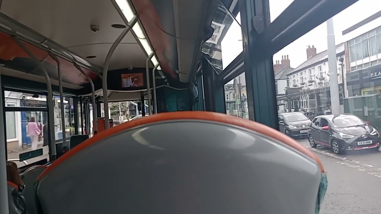 Cardiff bus Route 136 from Cardiff to Pentyrch & Creigiau Enviro 200 262 *NEW ROUTE*
