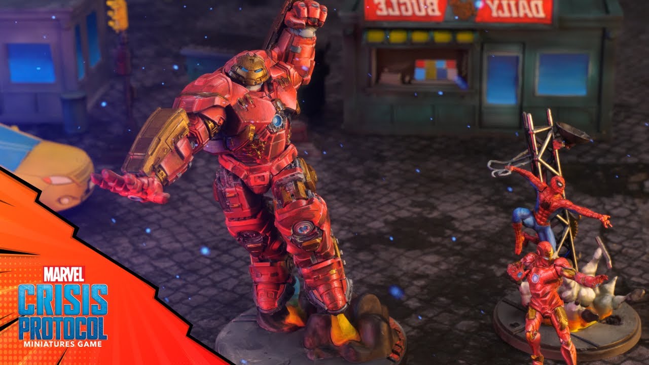 Civil War in Marvel Crisis Protocol Battle Report