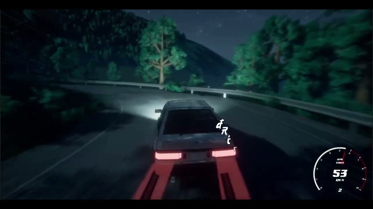 Initial D: Game Stage (wip) - new physics system