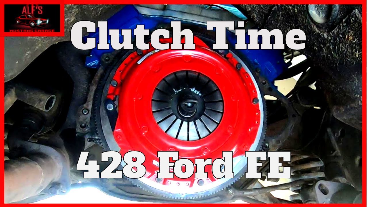 Как установить - Узел сцепления и нажимной диск - Ford FE 428