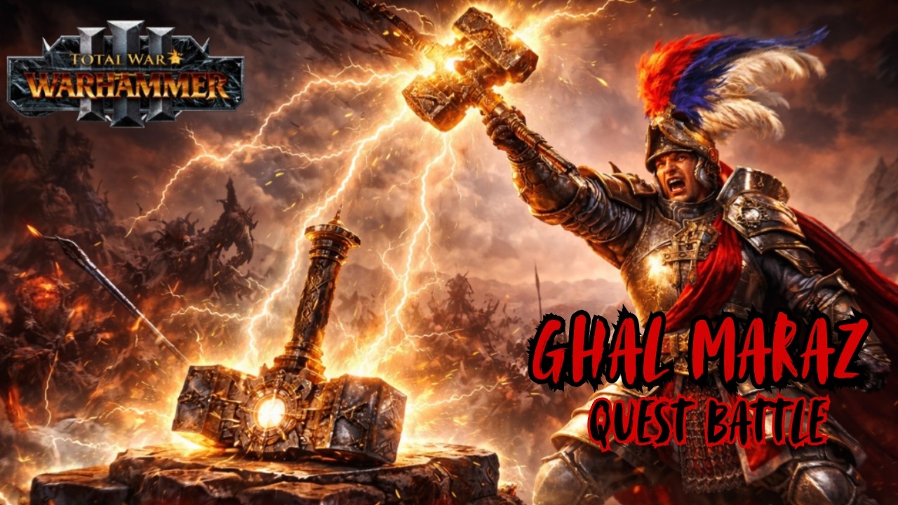 Karl Franz Quest Battle – Ghal Maraz | Total War: Warhammer 3 Immortal Empires