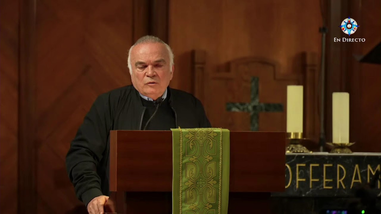 CONFERENCIA CON MARINO RESTREPO | El Papa en la tormenta y la Iglesia tentada | Barcelona , España.