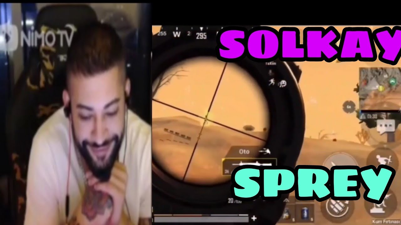 Sezar Yekin Solkay Pubg Mobile En İyi Sprey Atan Oyuncusu İzliyor