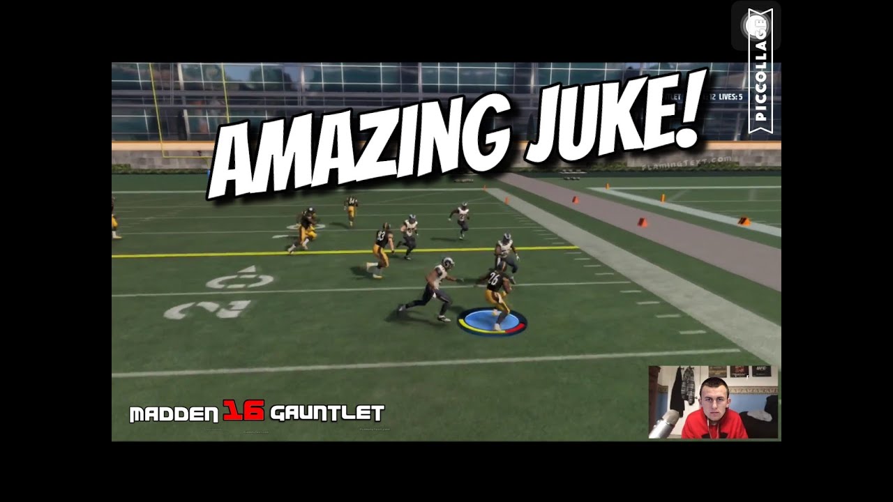 THE GREATEST JUKE EVER!! Madden 16 Gauntlet Gameplay