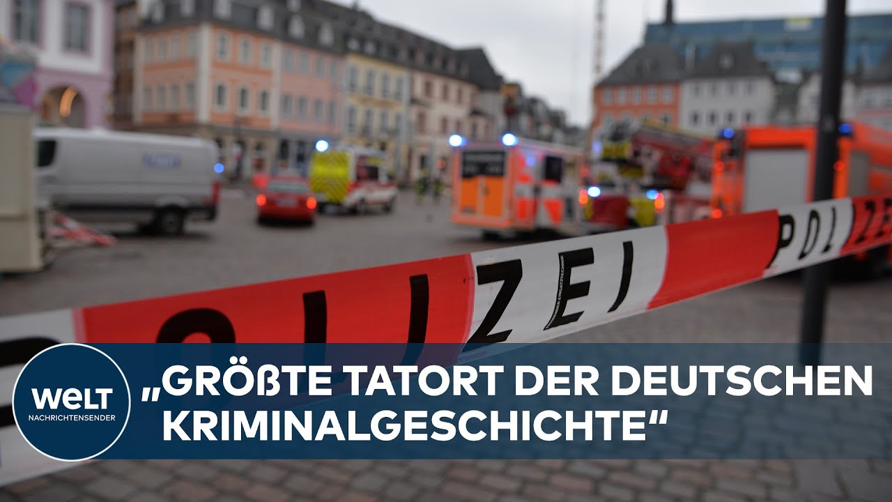 AMOKFAHRT in TRIER: Reporter berichtet vom Tatort in der Innenstadt