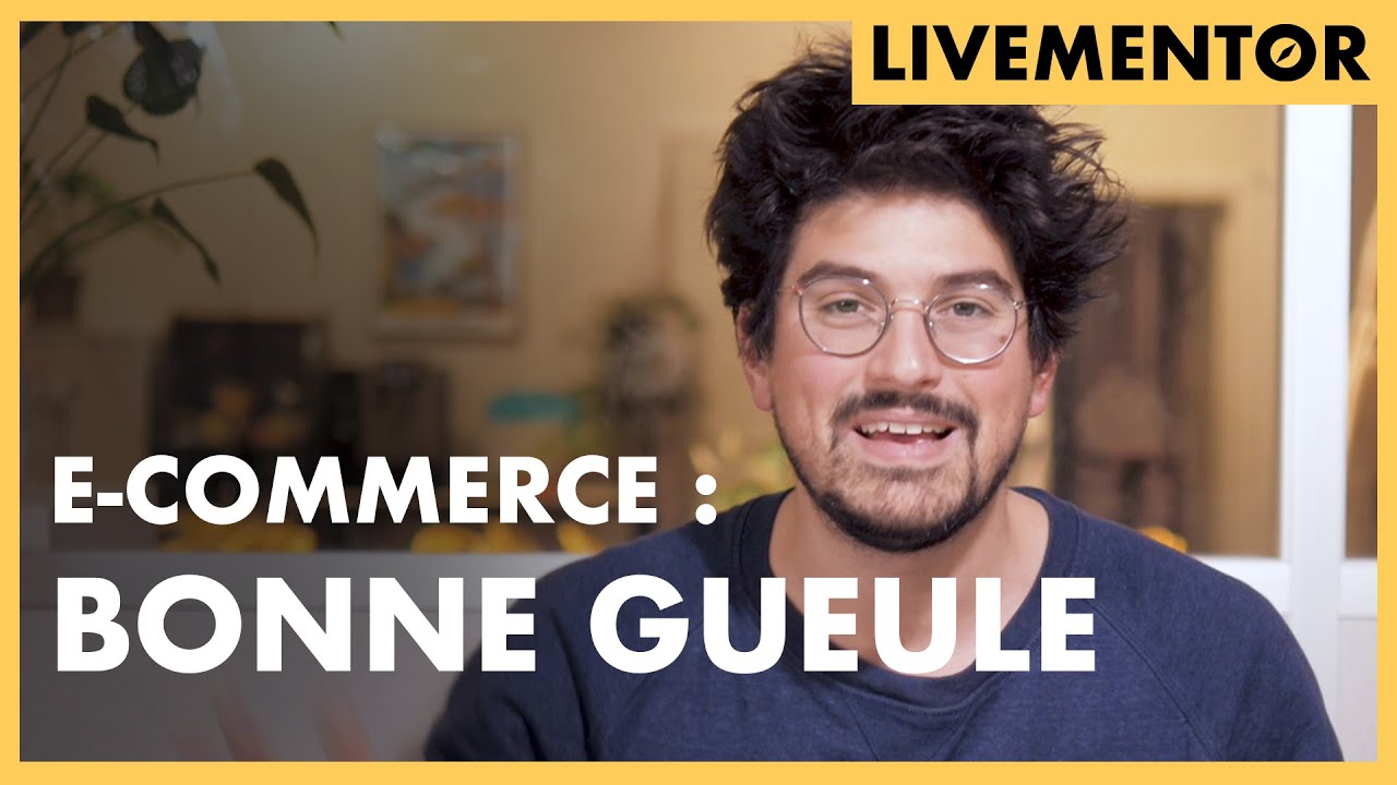 👔 BONNEGUEULE : Comment Créer Un Site E-commerce Rentable ? Geoffrey Bruyère 👔| LiveMentor