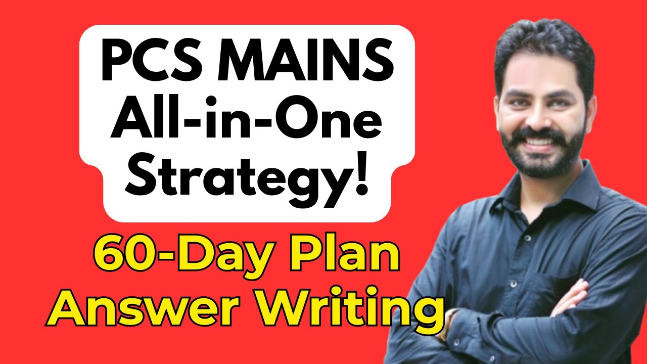 How to Prepare PCS MAINS in 60 Days | Complete Strategy + Mistakes to Avoid | Drona IAS