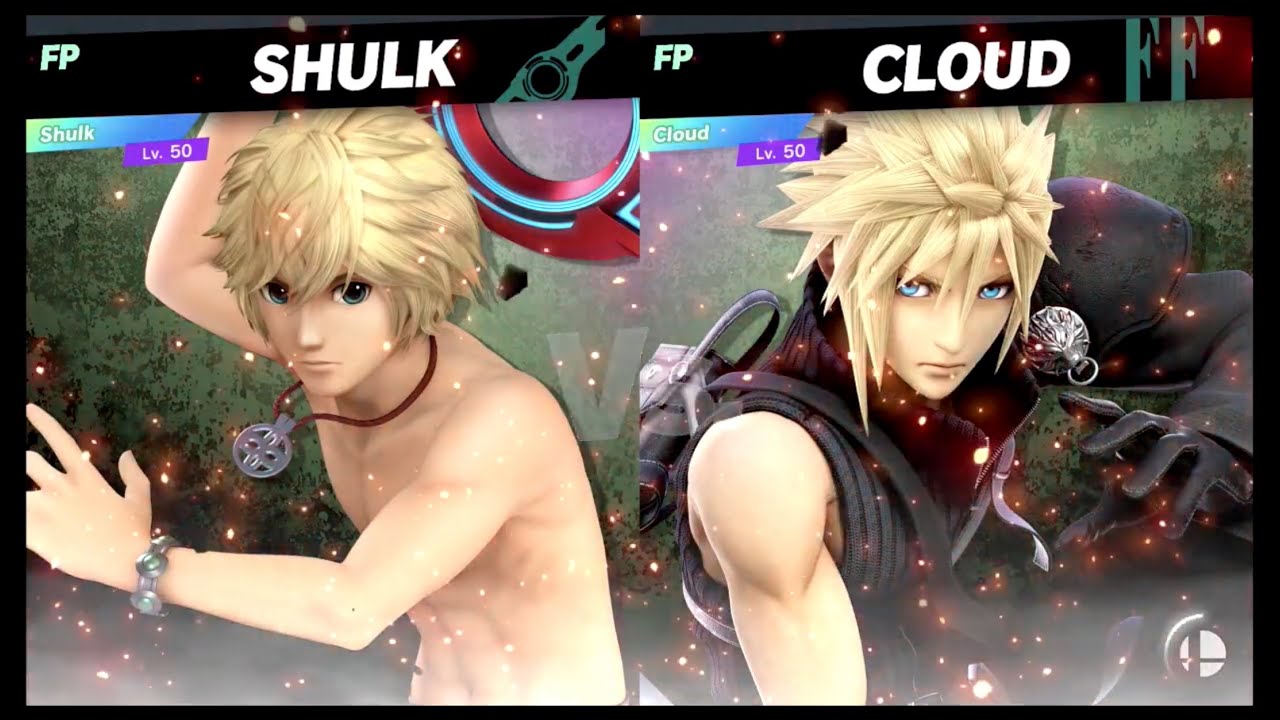 Super Smash Bros Ultimate Amiibo Fights  &ndash; Request #18008 Shulk vs Cloud