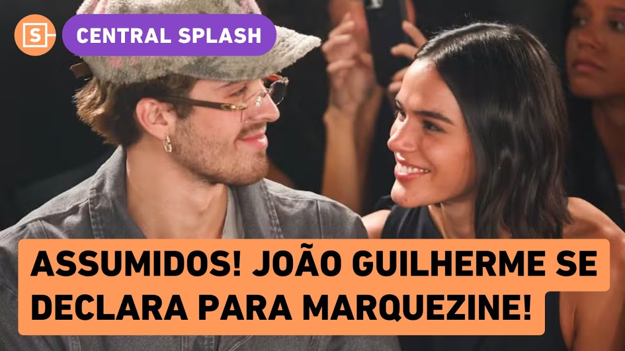 João Guilherme e Bruna Marquezine ASSUMIDOS! Influencer celebra aniversário de atriz com beijão!