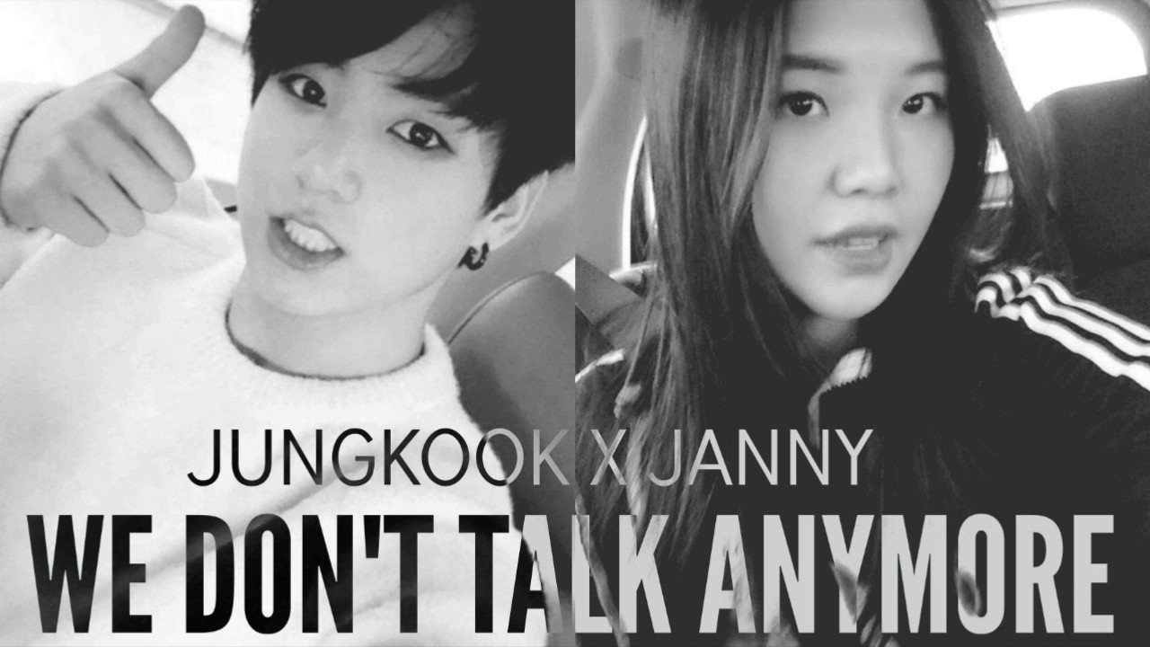 🗝 JUNGKOOK x JANNY - We Don't Talk Anymore (Full Cover)