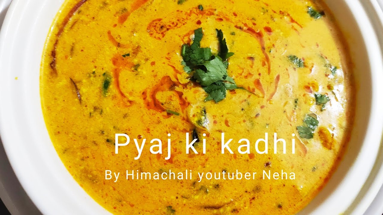 Pyaz ki Kadhi Recipe/Onion Kadhi/Onion ki Kadhi kaise banate hain