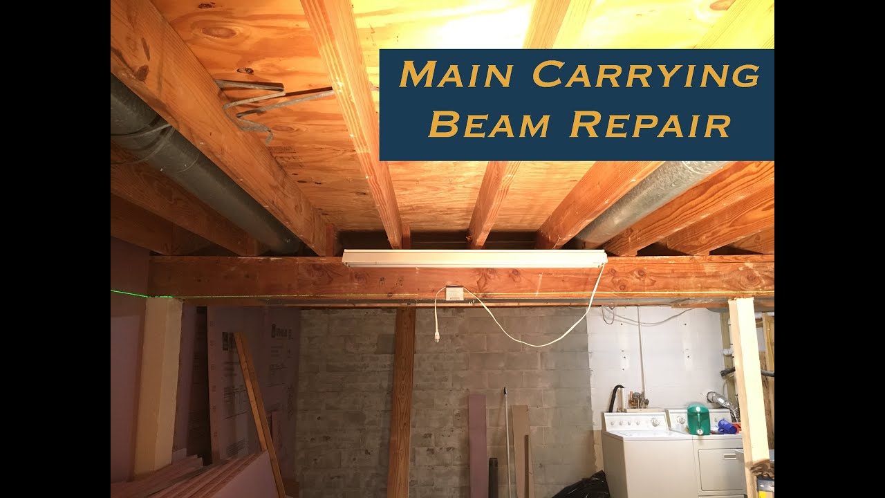 Carrying Beam Repair/Steel Post Installation