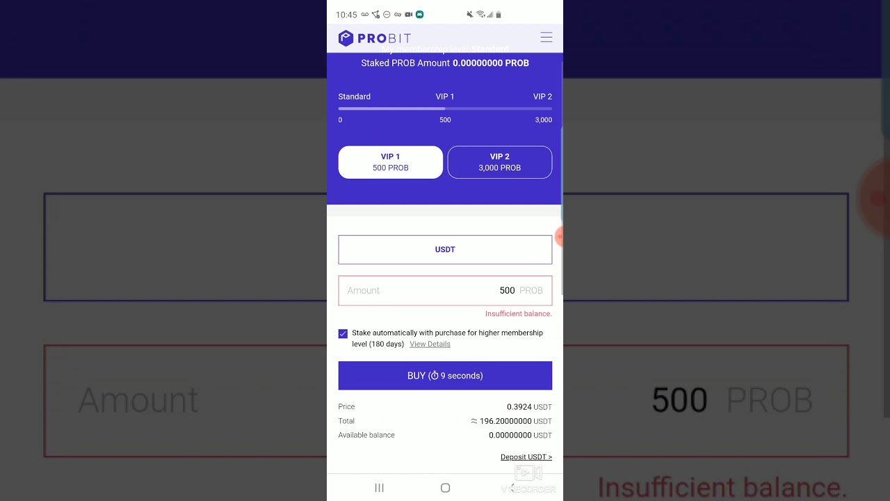 Purchasing Probit Token for Carnomaly IEO