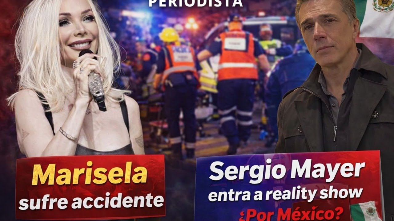 ¡Marisela sufrió accidente y cancela presentación!