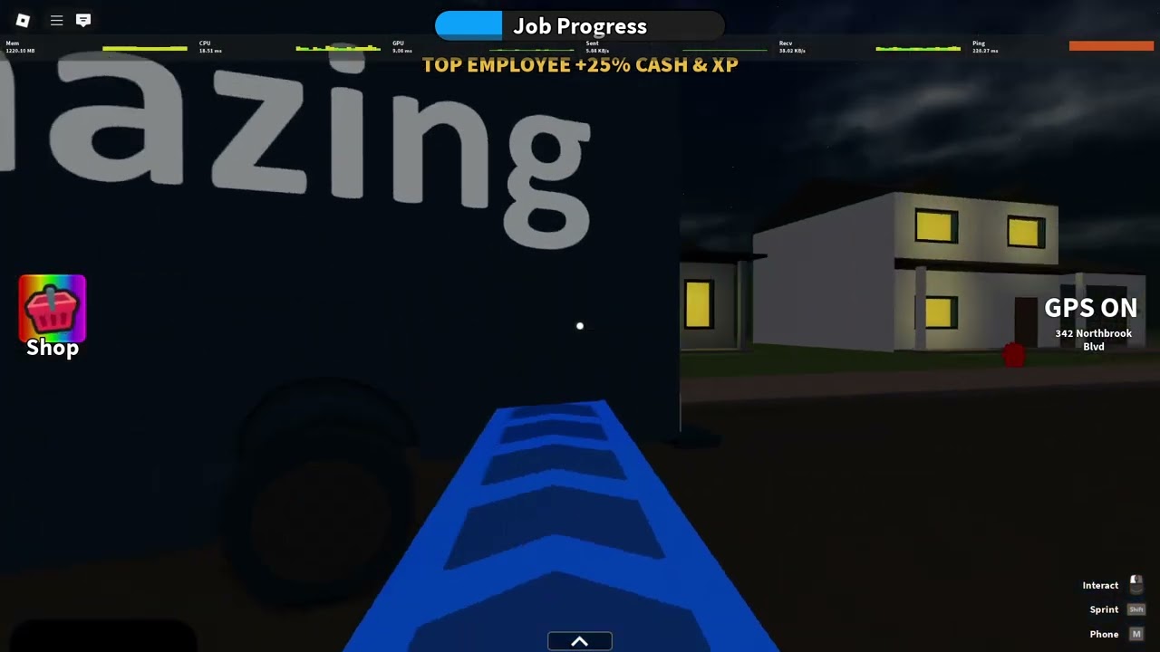 I got my new job at amazing.