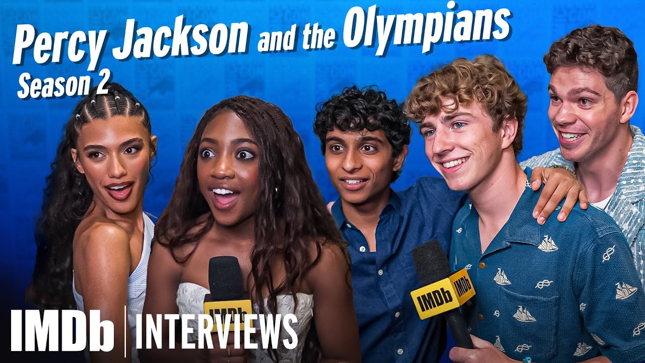PERCY JACKSON and the Olympians Stars Tease Season 2 Stunts | IMDb