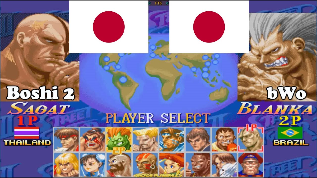 スーパーストリートファイターII X ➤ Boshi 2 (Japan) vs bWo (Japan) Super Street Fighter 2 Turbo
