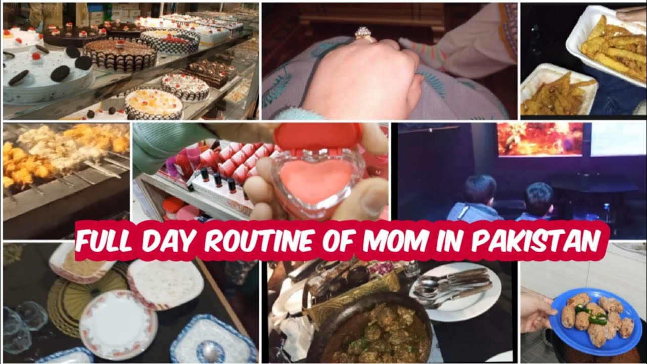 Full day Routine of Mom In Pakistan/daily Routine / simple Kabab karahi recipe
