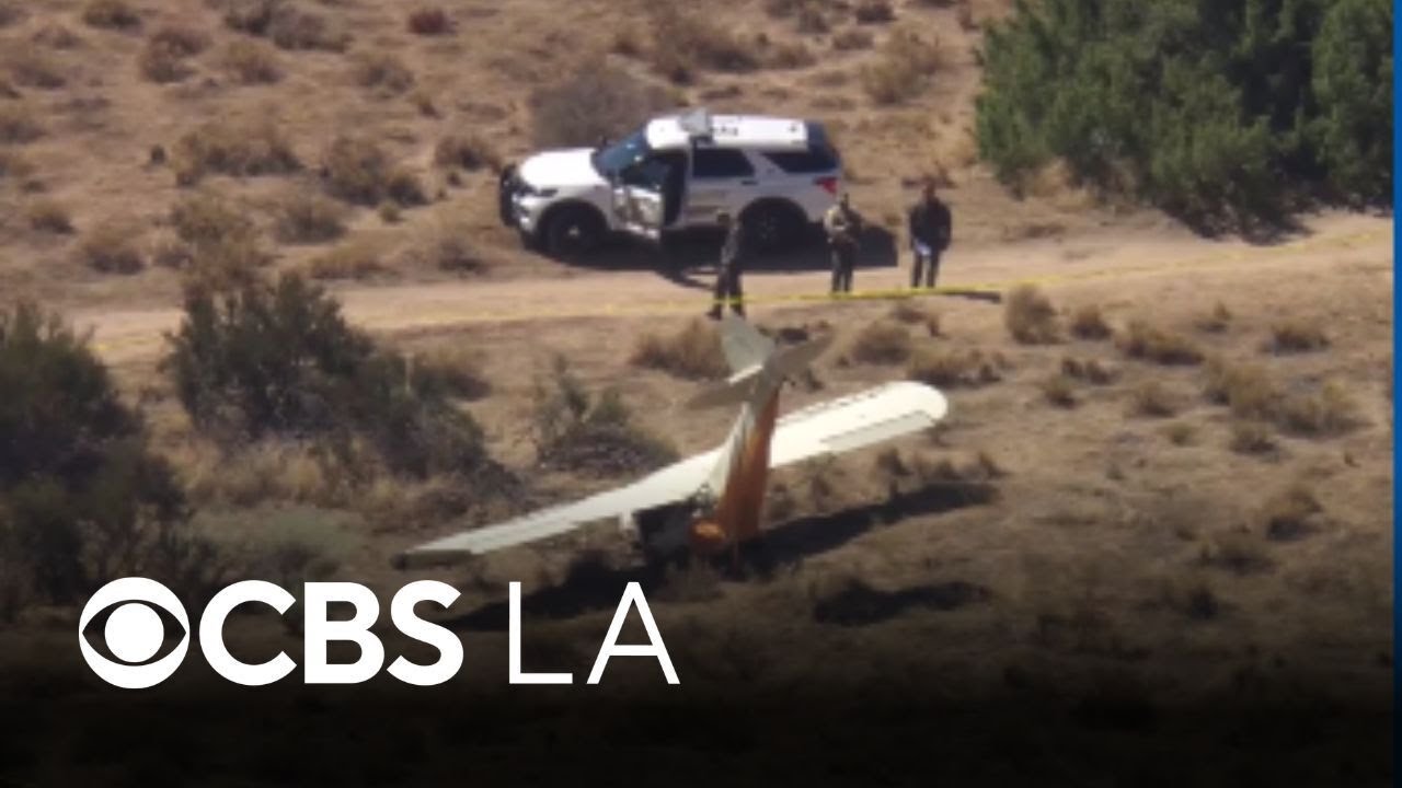Hesperia small plane crash leaves 2 people dead