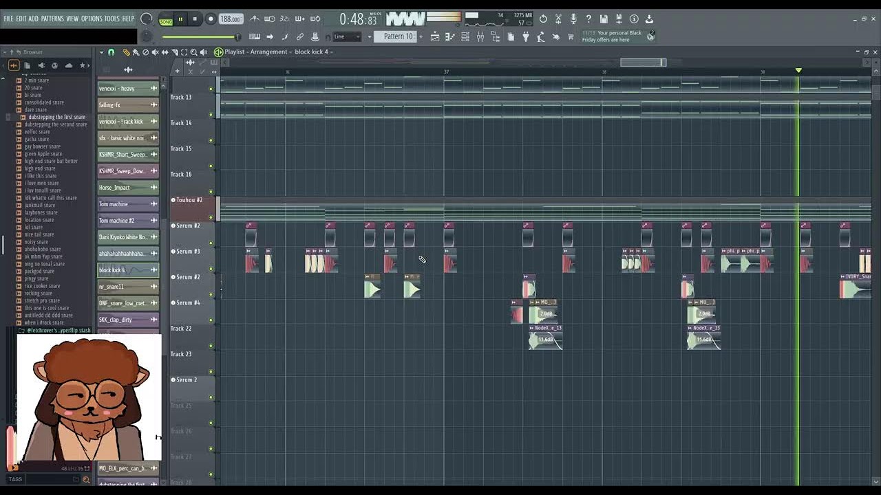 hyperflip / dariacore cookup