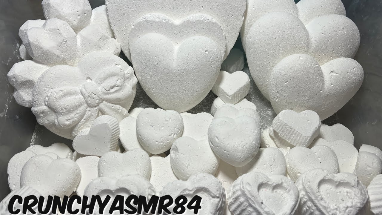 White Gritty Easy Grip Chalk Reform Crush | Oddly Satisfying | ASMR | Sleep Aid