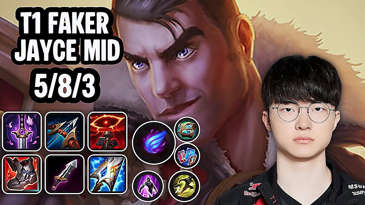 T1 Faker Jayce Mid SoloQ Replay 20260324
