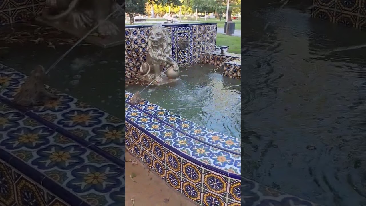 Fuente de los espa&ntilde;oles ubicada en Firmat, Santa Fe. #historia #agua #plaza