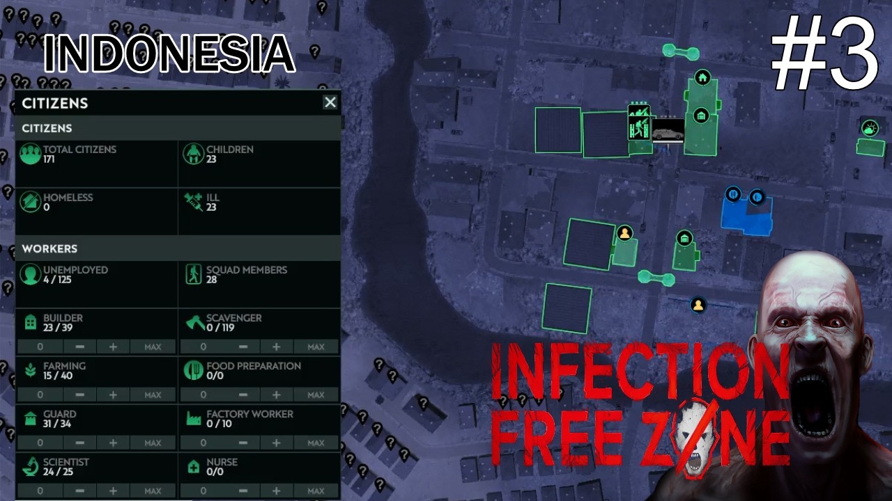 Research Vaksin - Infection Free Zone Jakarta Gameplay Ep.3