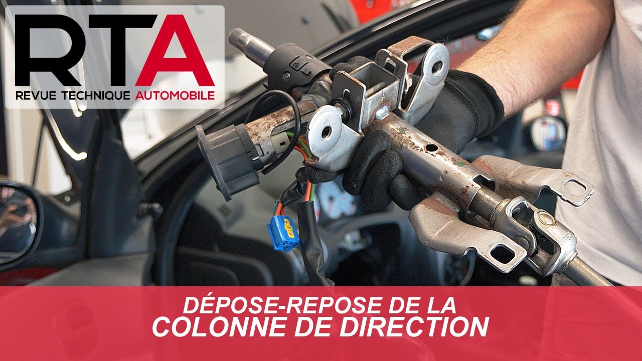 D&eacute;pose-repose de la colonne de direction, une op&eacute;ration plut&ocirc;t facile !