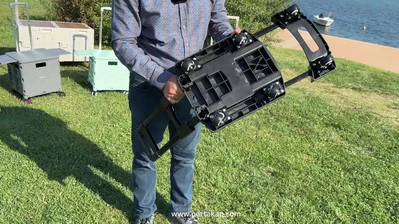 200 kg Kapasiteli Katlanır Taşıma Arabası – Adeta Bir Mini Dev