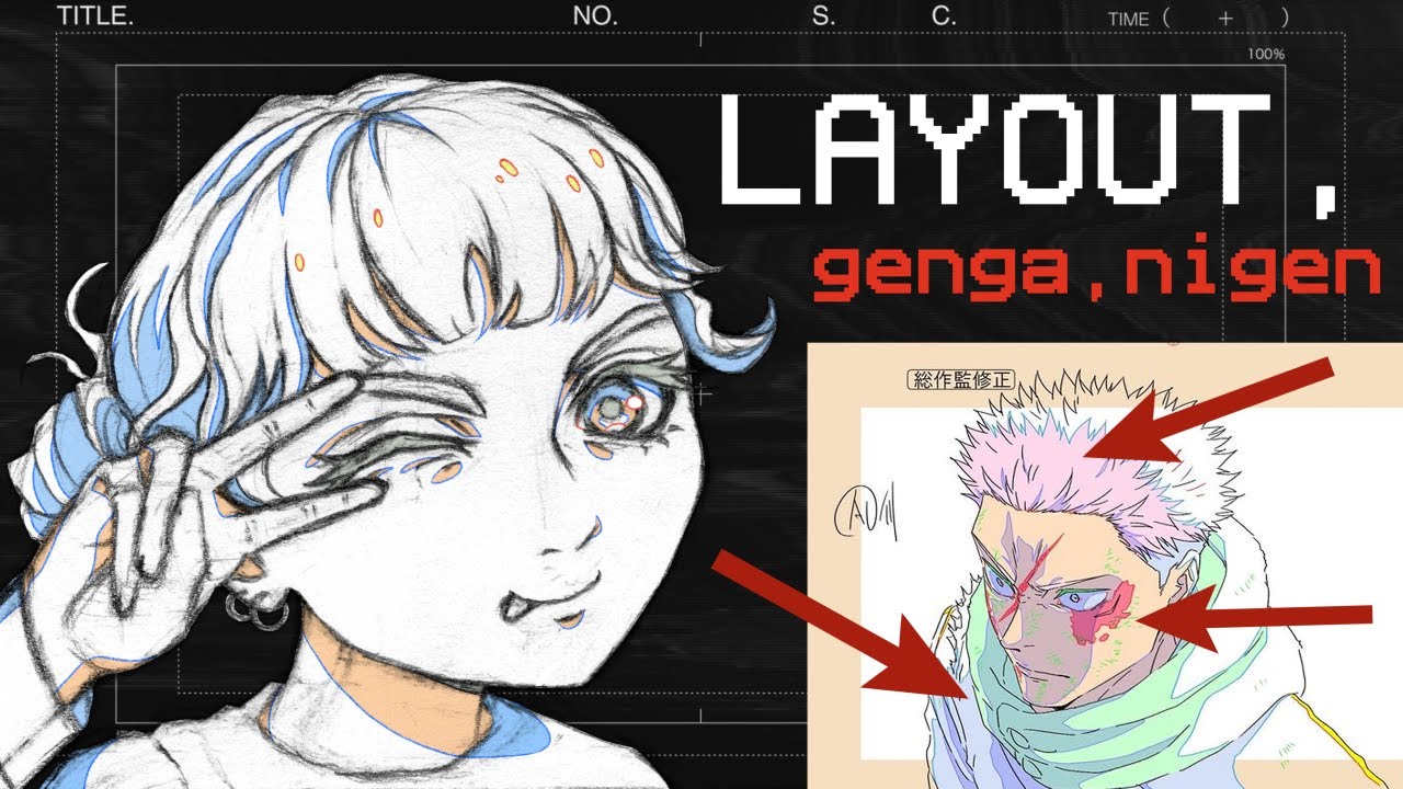how to practice animation if you want to work on anime | LO & genga