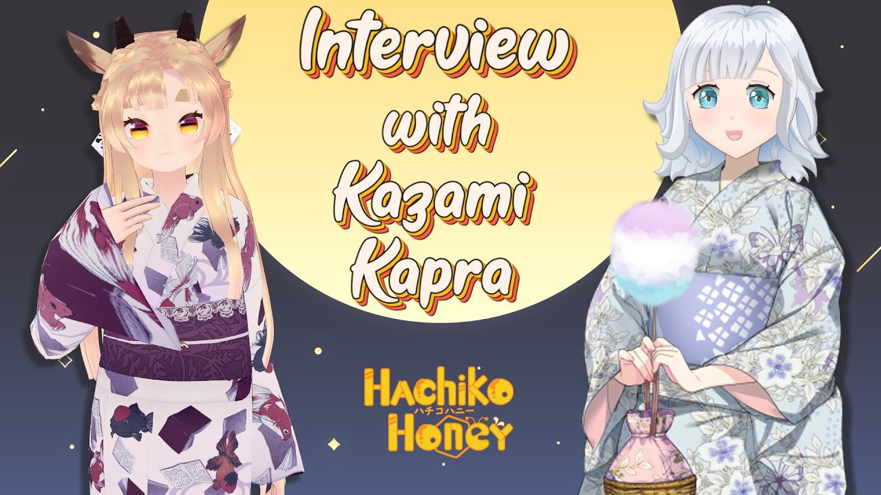 【Collab】 Interview with Kapra Kazami - Russian-speaking Japanese VTuber! 【EN/RU】