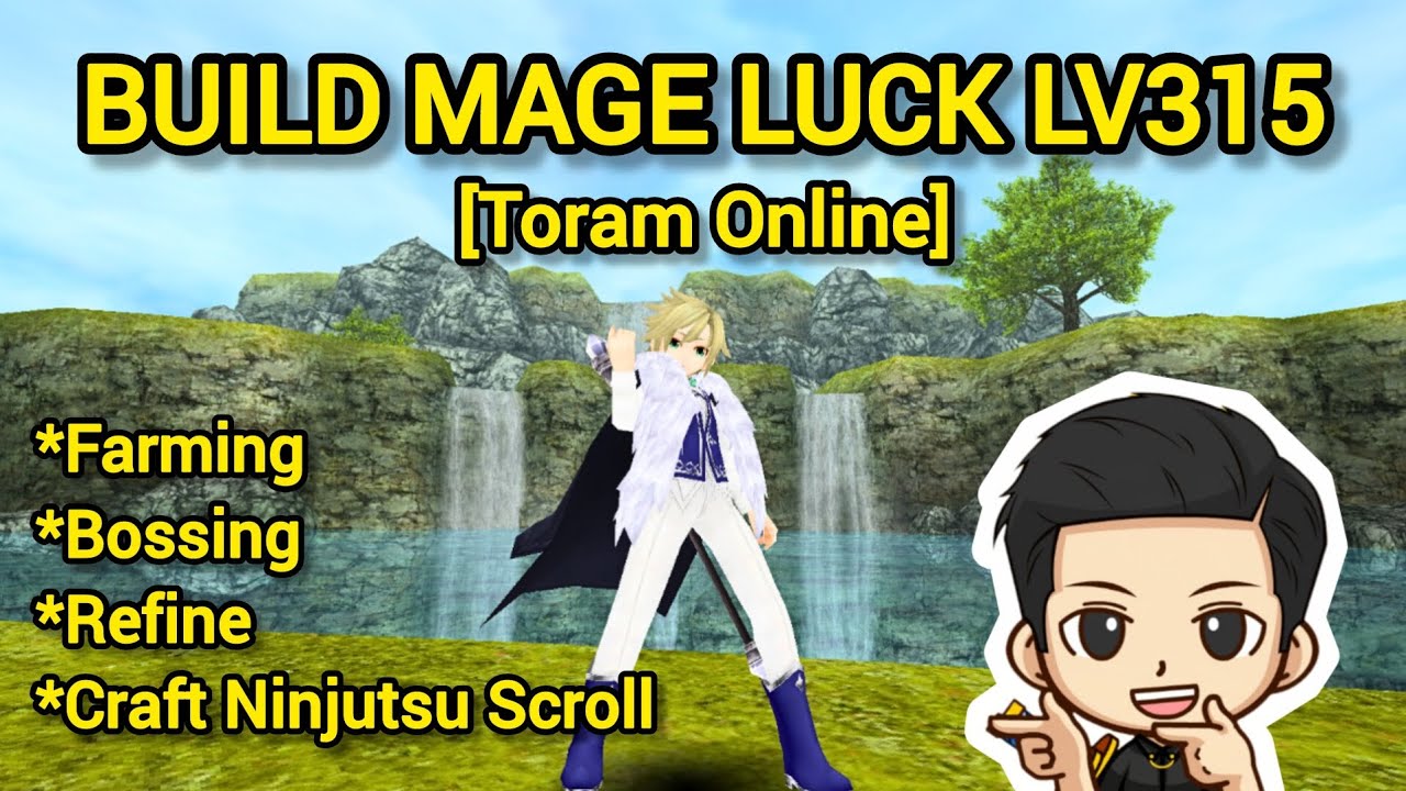 Build Mage Luck Level315 | Update Build | Toram Online 