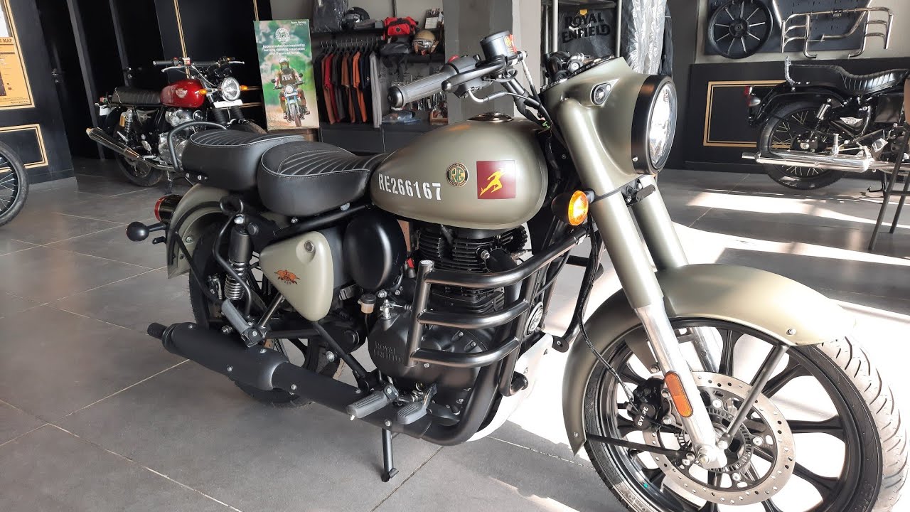 Royal Enfield  BEREBORN Classic 350 Marsh Grey #royalenfield  #bereborn #puremotorcycling