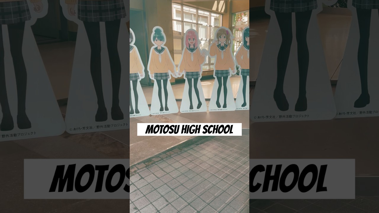 Yuru Camp Pilgrimage Part 6 - Motosu High School, Souvenir Shops and Mt. Minobu Ropeway