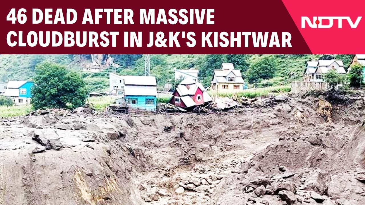 Jammu Kashmir Cloudburst News | 46 Dead After Massive Cloudburst In Kishtwar, Army Joins Rescue Ops