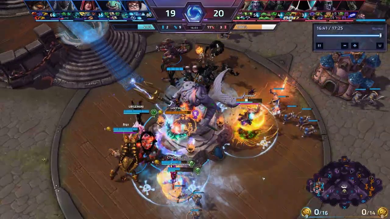 Heroes of the Storm - tyrael death finish lol
