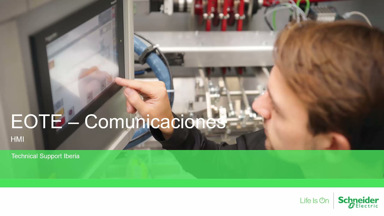 EcoStruxure Operator Terminal Expert -  Comunicaciones con dispositivos