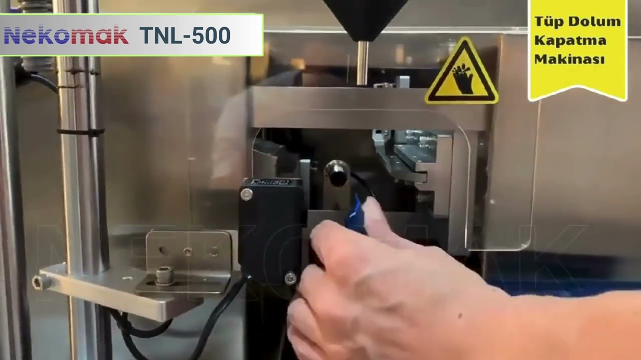 TNL-500 TÜP DOLUM ve KAPATMA MAKİNASI