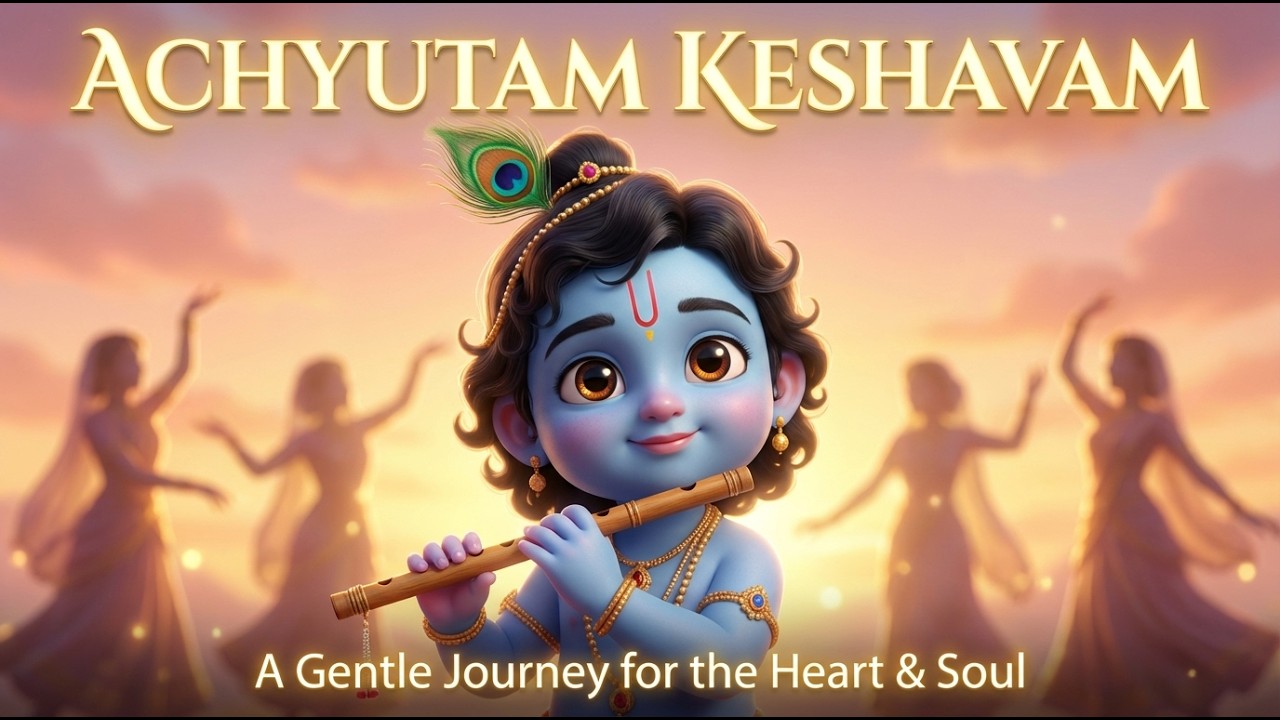 Achyutam Keshavam | Peace, Comfort & a Little Krishna Magic (Krishna Bhajan)